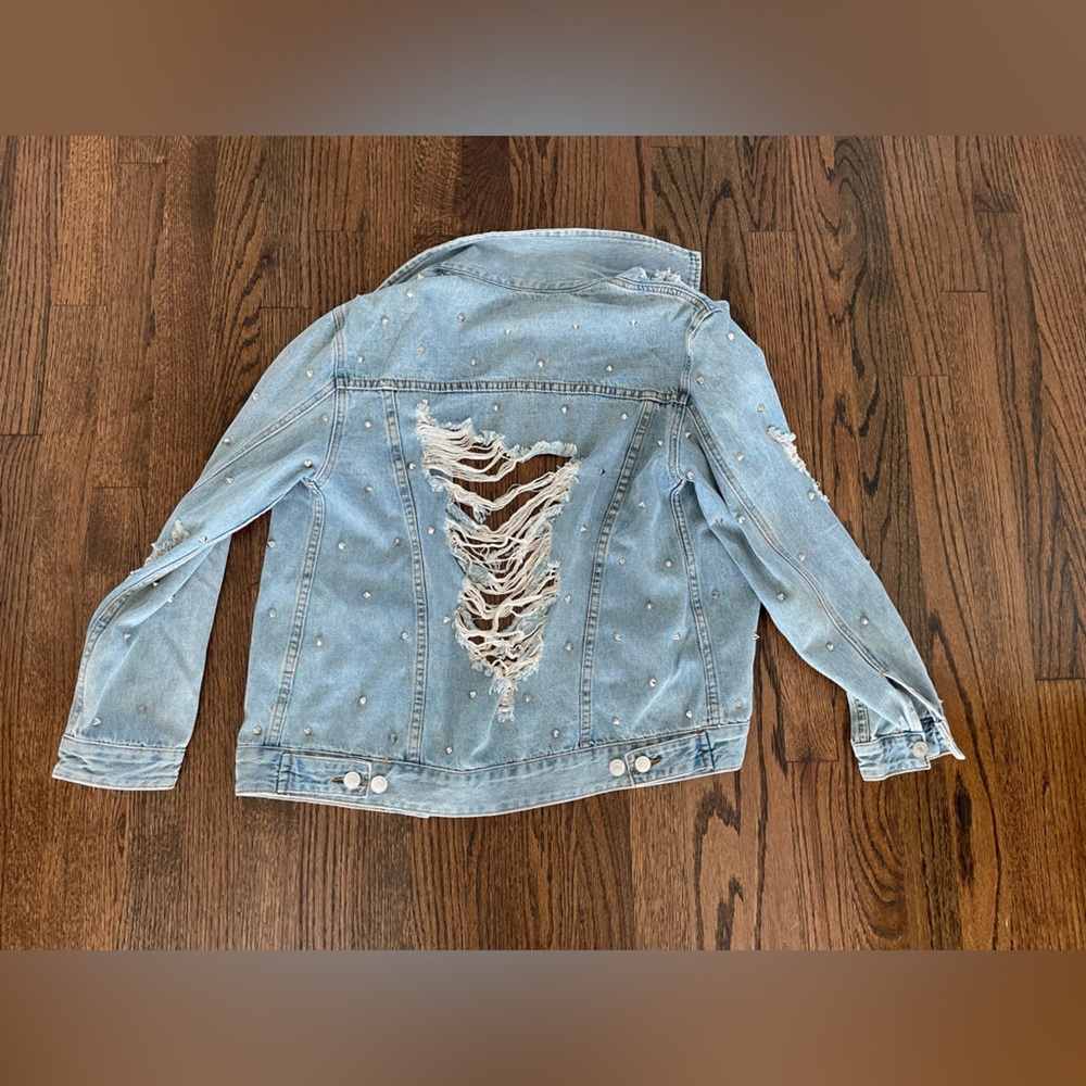 Sunset + Spring Denim Jean Jacket - Picture 2 of 3